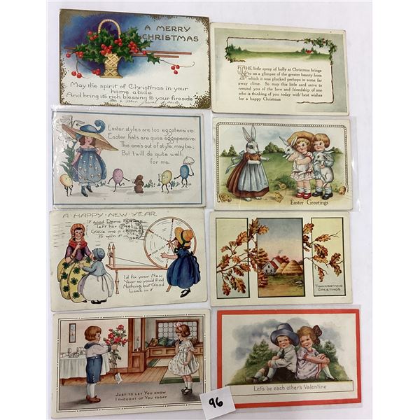 Whitney Holiday Greeting Postcards Approx. 45