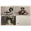 Image 5 : Tinted Real Photo Lady Postcards 100+