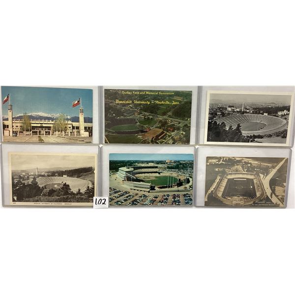 Sports - Baseball & Football Stadium Postcards 45+
