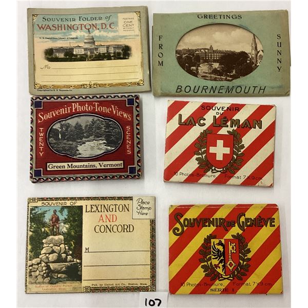 USA & International Mini Folders Approx. 120