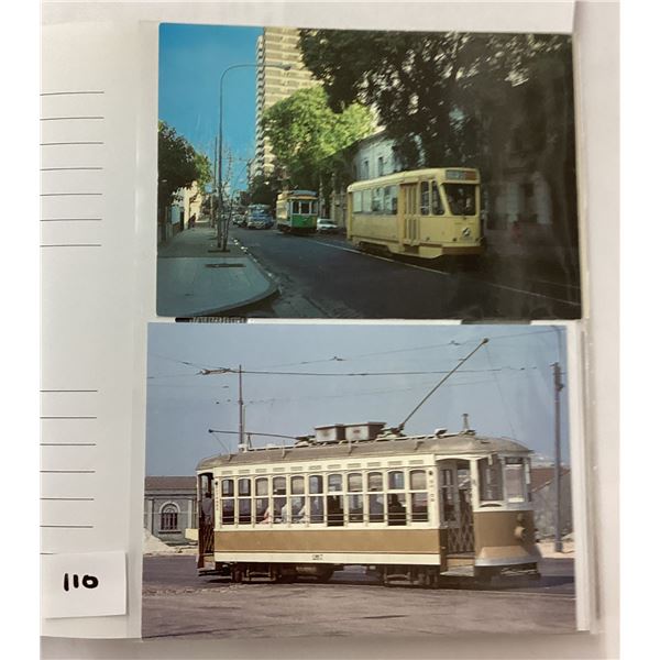 Transportation Album Approx. 100 Postcards