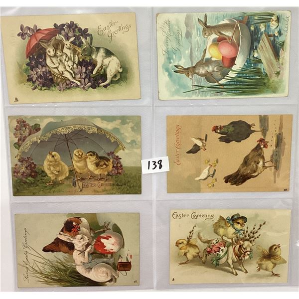 Tuck Easter Holiday Greeting Postcard Album 90+