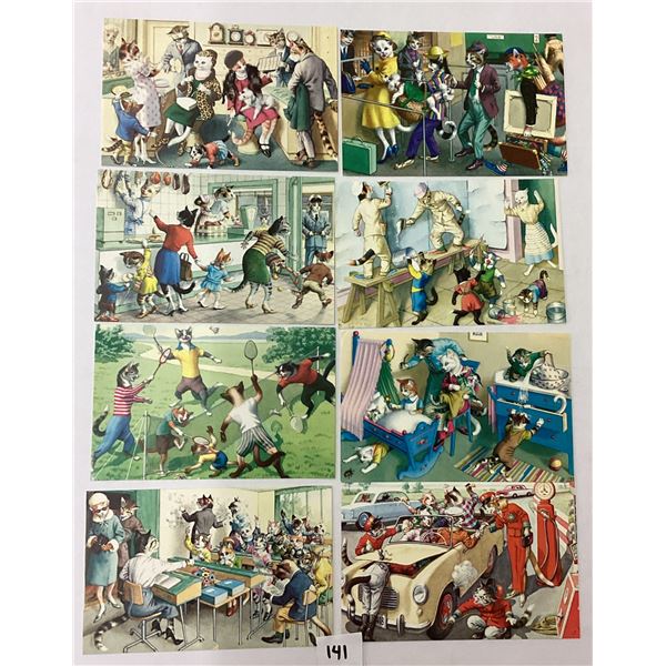 Animals - Mainzer Cat Postcards 35+