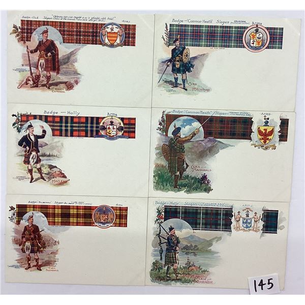 Scotch Crests, Badge Postcards 18