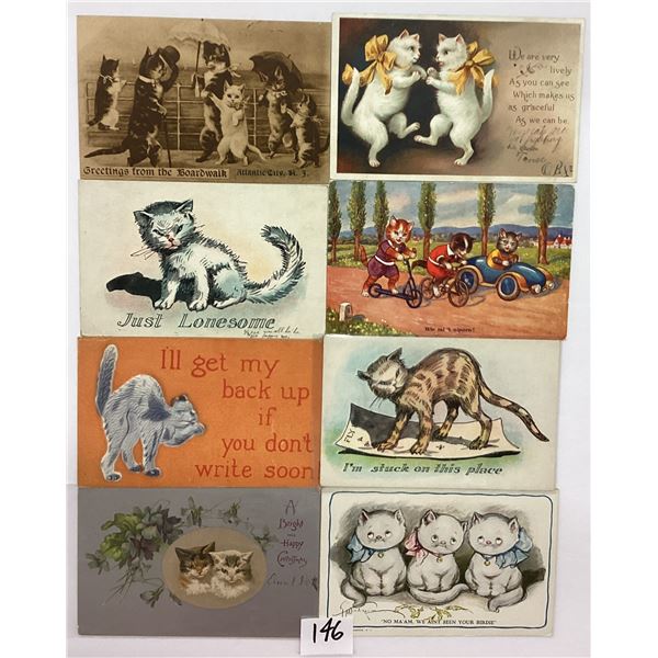 Animals - Cats & Kittens 25 Greeting Postcards