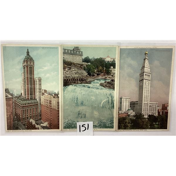 New York Detroit Publishing Postcards Approx. 55