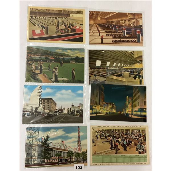 Sports - California Bowling Postcards 11