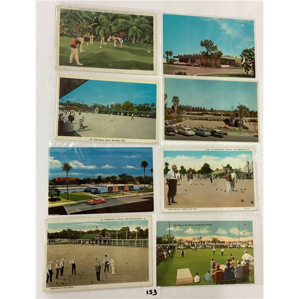 Sports - Florida Bowling Postcards 23
