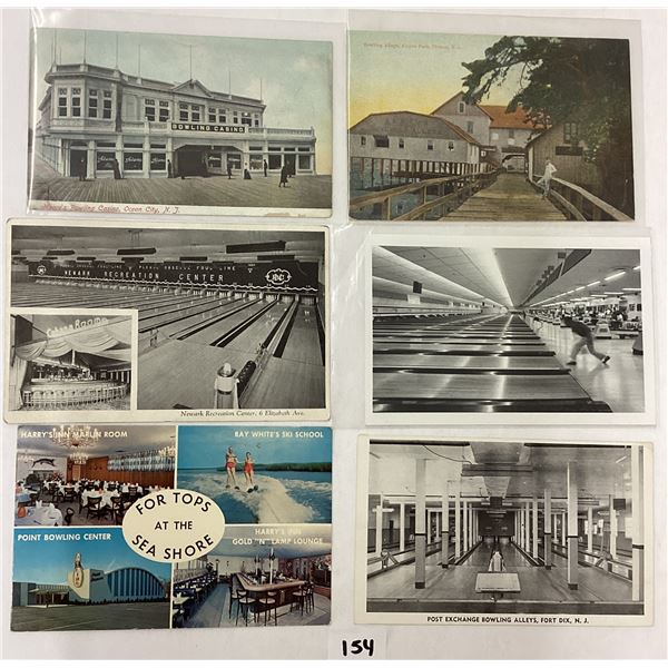 Sports - New Jersey Bowling Postcards 10