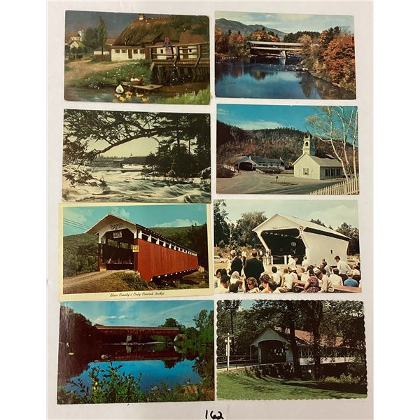 Covered Bridge Postcards Approx. 625