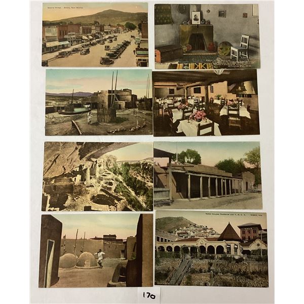 Hand colored Western State Postcards 35+