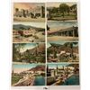 Image 2 : Hand colored Western State Postcards 35+