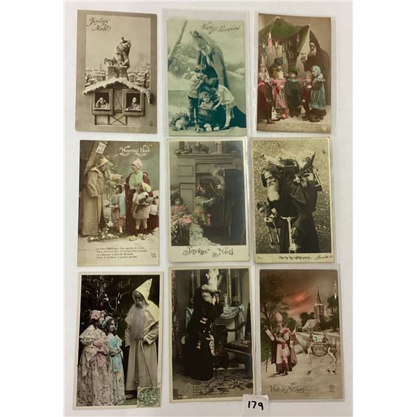 Real Photo Santa Claus St. Nicholas Postcards 18
