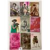 Image 1 : Tinted Real Photo Children Postcards Approx. 75