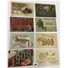 Image 1 : New Year Holiday Greeting Postcards Approx. 60