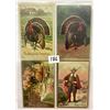 Image 3 : Thanksgiving Holiday Greeting Postcard Album of 34