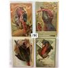 Image 6 : Thanksgiving Holiday Greeting Postcard Album of 34