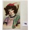 Image 1 : Novelty - Real Hair Christmas Brundage Holiday Greeting Postcard