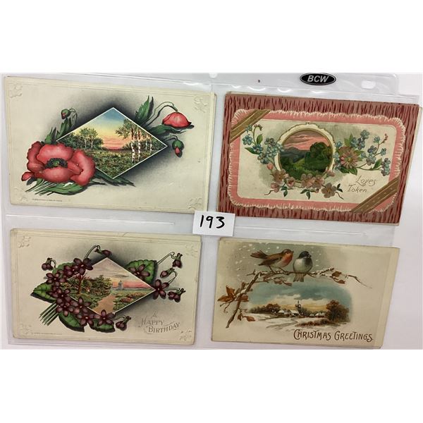 Misc. Greetings Album Moon & Sun Related Approx. 120 Postcards