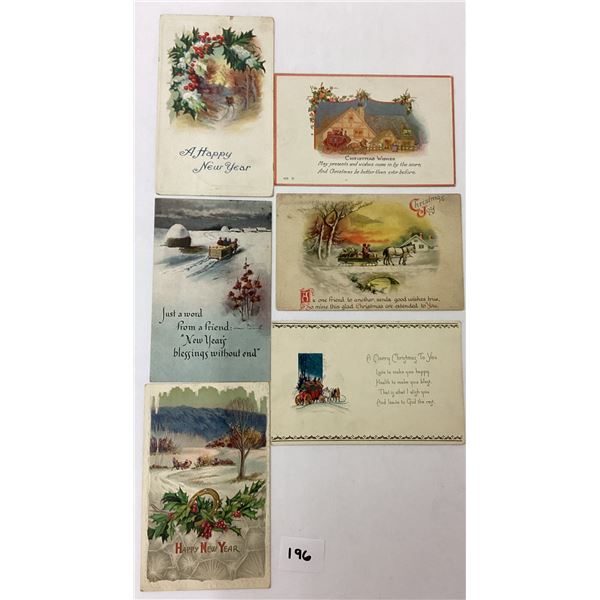 Greetings & Holidays with Sleds & Carriages 125+