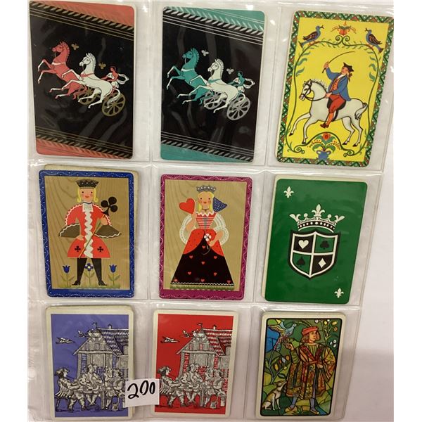 Misc. Playing Card Album 270+ Cards