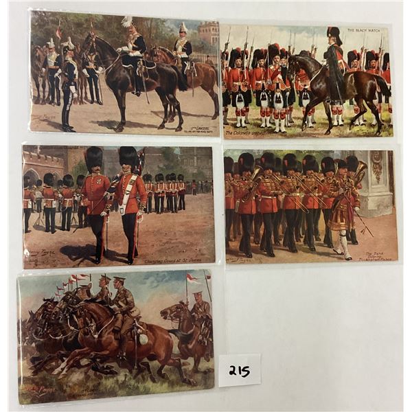 Tuck Harry Payne UK Military Soldier Postcards 11