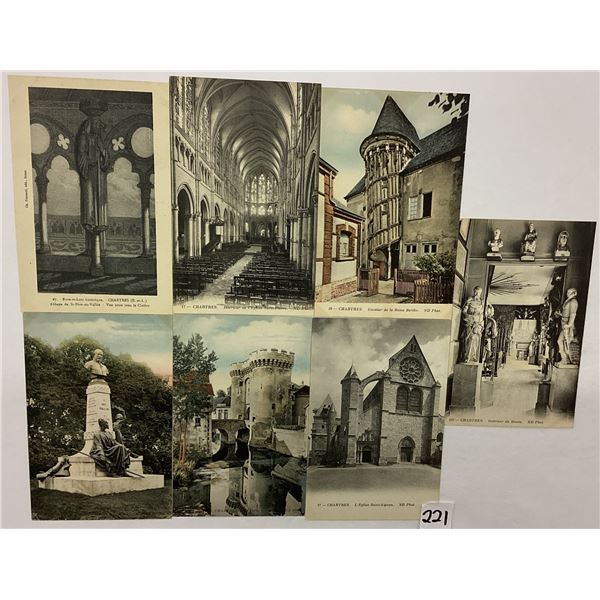 Chartres, France Postcards Approx. 220