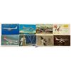 Image 2 : Commercial Airline Aviation Advertising Postcards Approx. 50
