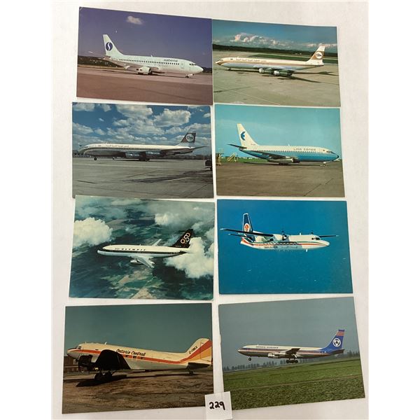 Commercial Airline Aviation Postcards Approx. 385
