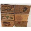 Image 1 : Novelty - 13 Leather Pig Animals Postcards.