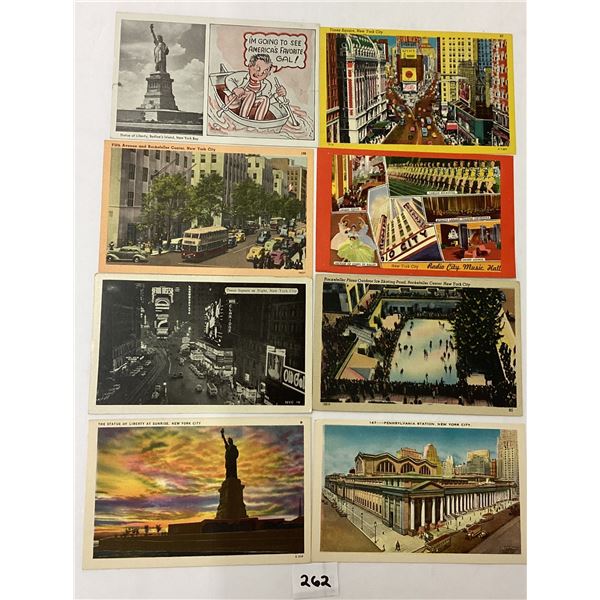 New York City Postcards Approx. 175