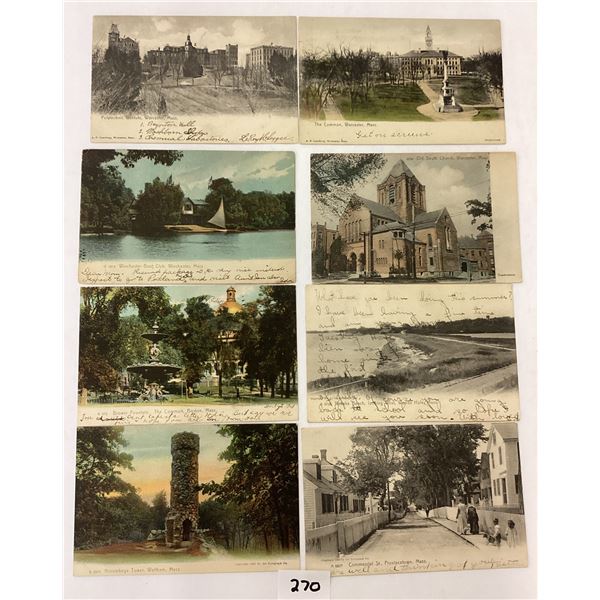 Massachusetts Rotograph Postcards 16