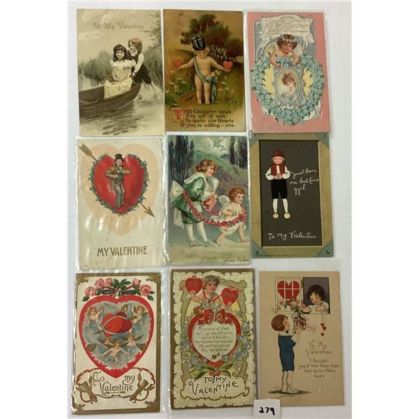Valentine's Day Holiday Greeting Postcards Approx. 55