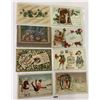 Image 1 : New Year's Holiday Greeting Postcards 100