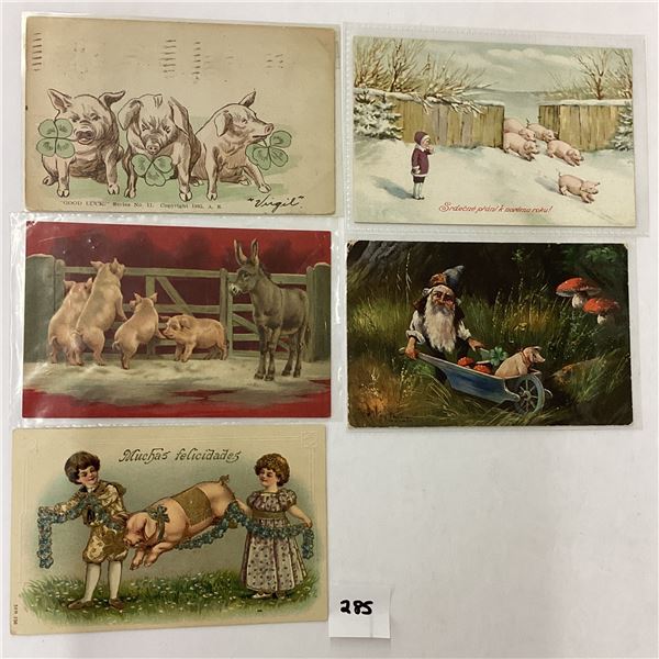 Animals - Greetings & Holidays with Pigs 32