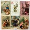 Image 1 : Santa Claus Christmas Holiday Greeting Postcards 17