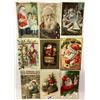 Image 4 : Santa Claus Holiday Greetings Christmas Postcards 31