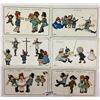 Image 1 : Signed Artist Bertiglia Military International Children Postcards 6