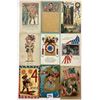 Image 1 : Patriotic Holiday Greeting Postcards 25