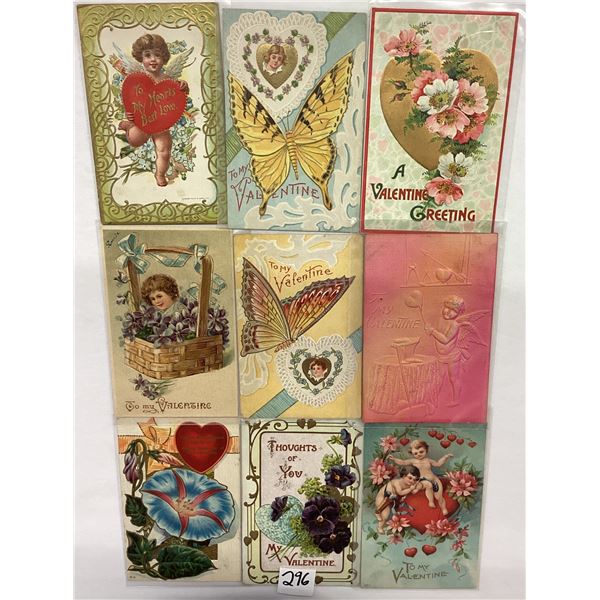Valentine's Day Holiday Greeting Postcards 39
