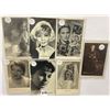 Image 2 : Women Real Photo Movie Stars Celebrity Postcards Approx. 130