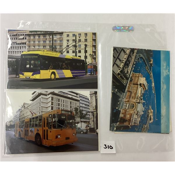 Transportation - Buses & Trolley Postcard Album 200+