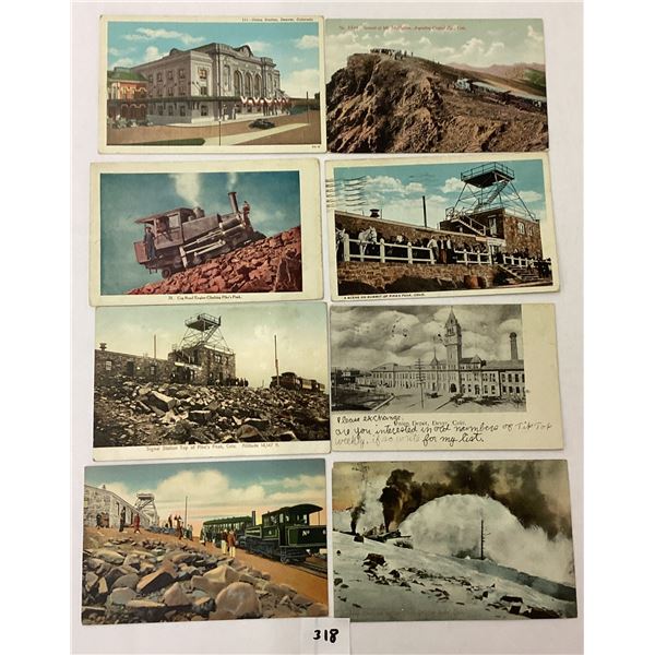 Colorado Train & Railroad Postcards 45+