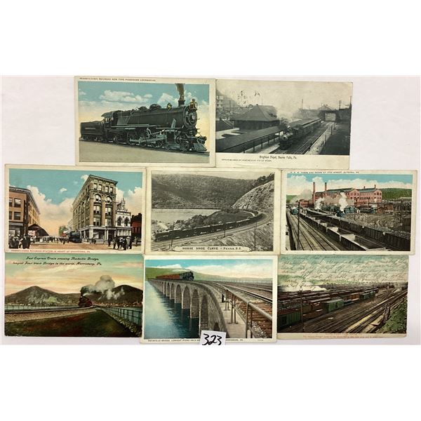 Pennsylvania Railroad Train Postcards 50