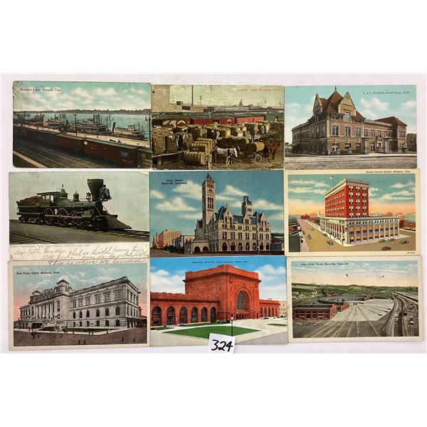 Tennessee Railroad Train Postcards 26