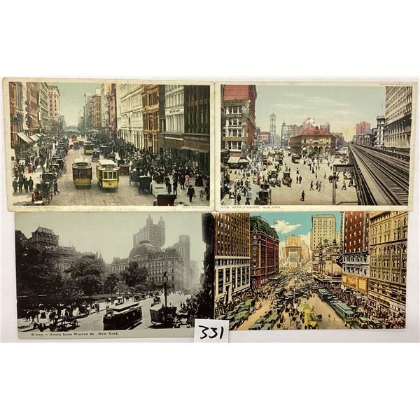 New York City Railroad Train Postcards 45+