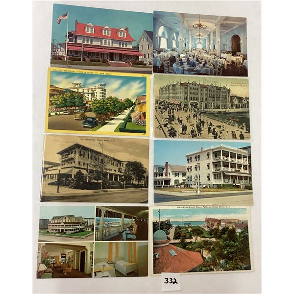 Ocean City & Ocean Grove, New Jersey Postcards Approx. 100
