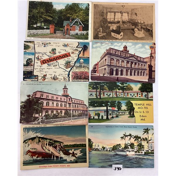 Misc. USA View Postcards Approx. 165