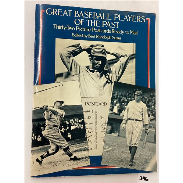 Sports - "Great Baseball Players of the Past" Tear Out Booklet