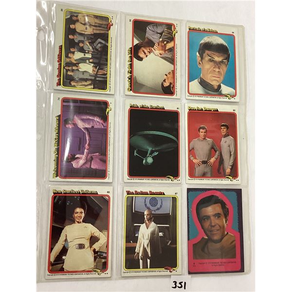 Sci Fi Star Trek Trading Card Album Approx. 360
